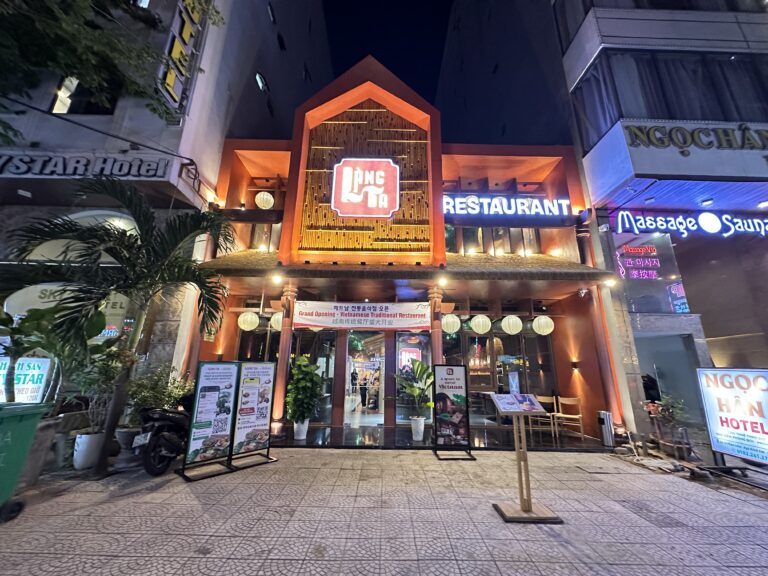 Làng Ta traditional Vietnamese restaurant, one of the best places to visit in Da Nang for Vietnamese food