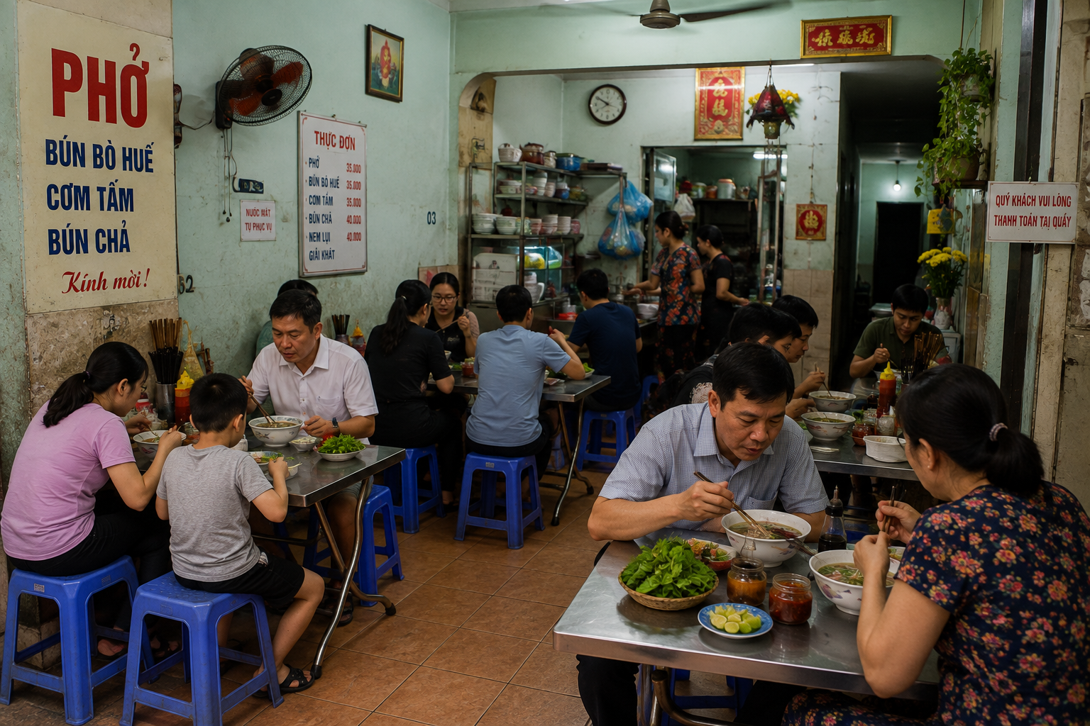 Family-owned Vietnamese local restaurant