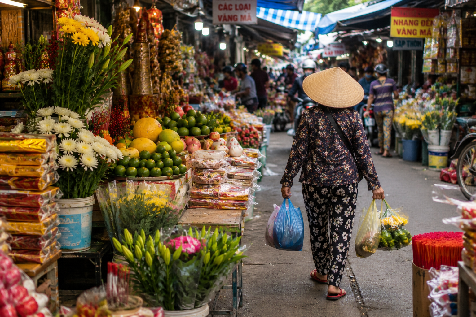 Traditional Market Life in Da Nang